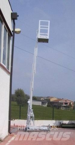Faraone ZP 200 Plataformas mastro vertical propulsão manual