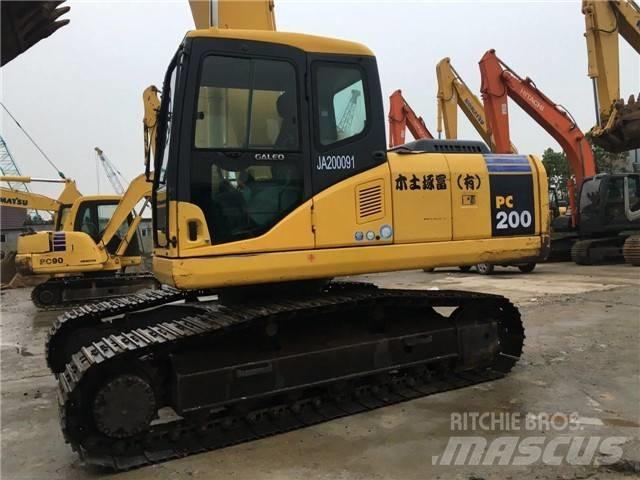 Komatsu pc200-7 Escavadeiras de esteiras