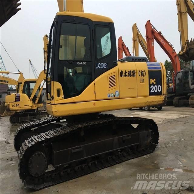 Komatsu pc200-7 Escavadeiras de esteiras