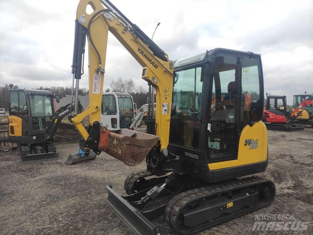 Yanmar SV 26 2017r Miniescavadeiras
