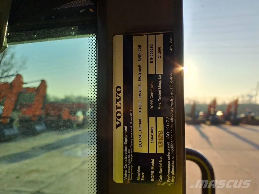 Volvo EW160E Escavadoras de rodas