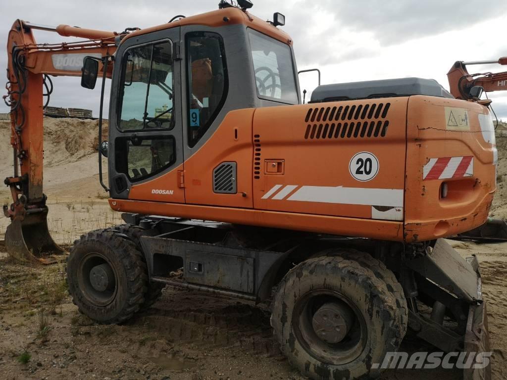 DOSAN DX170W Escavadoras de rodas