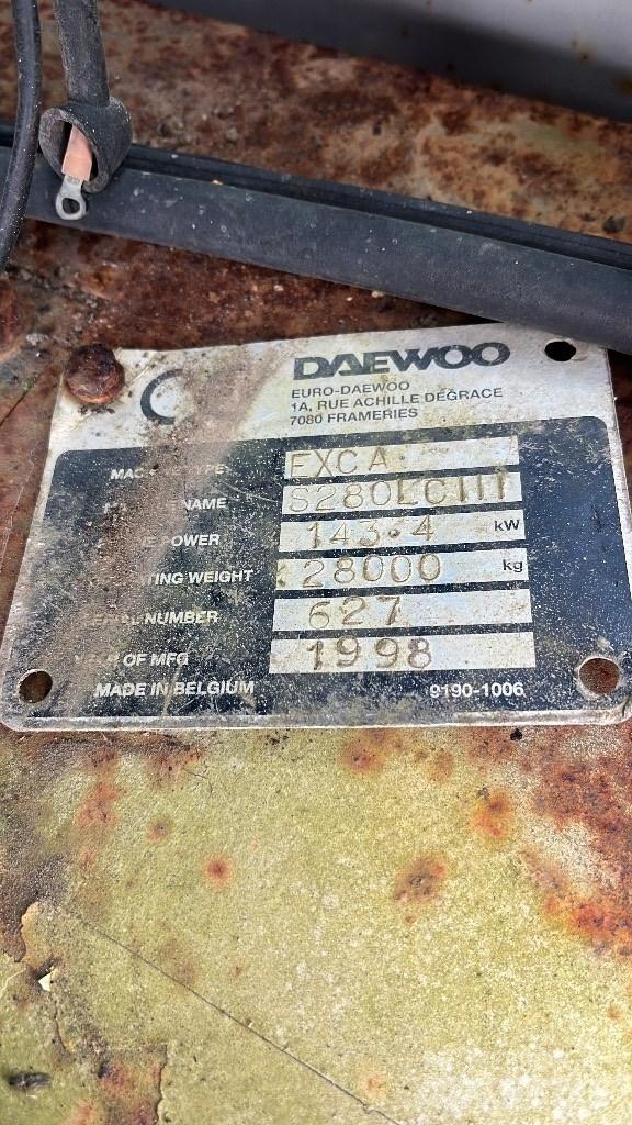 Daewoo Solar 280 LC Escavadeiras de esteiras