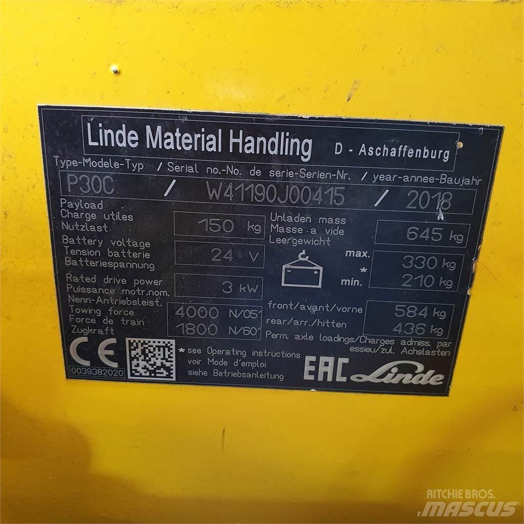 Linde P30C Tractores de reboque
