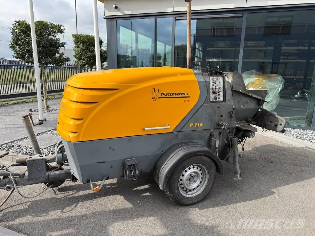 Putzmeister P 715 TD Bombas de betonagem