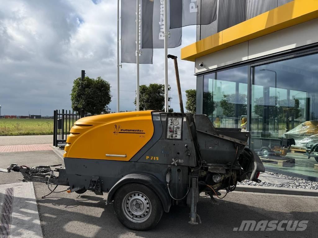 Putzmeister P 715 TD Bombas de betonagem