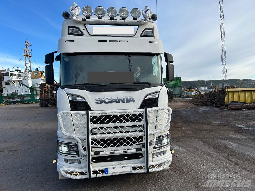 Scania R 650 Caminhões de transporte de troncos