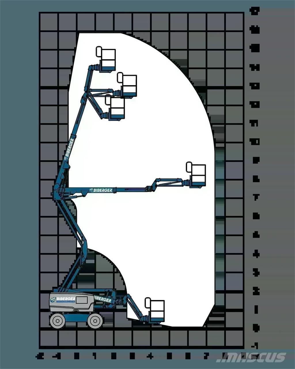 Genie Z45 XC Elevadores braços articulados