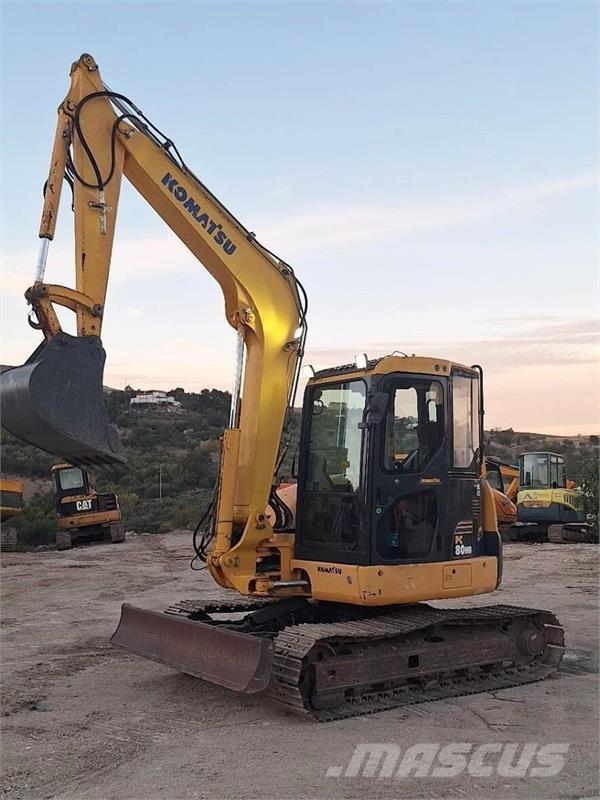 Komatsu PC80 Miniescavadeiras