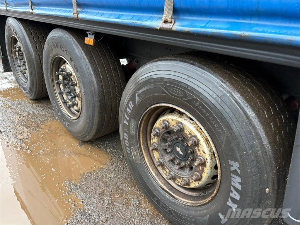 Schmitz 3aks Semi Reboques Cortinas Laterais