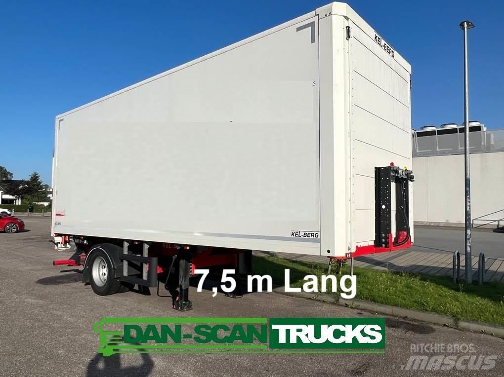 Kel-Berg 7,5m Semi-Reboques Caixa Fechada