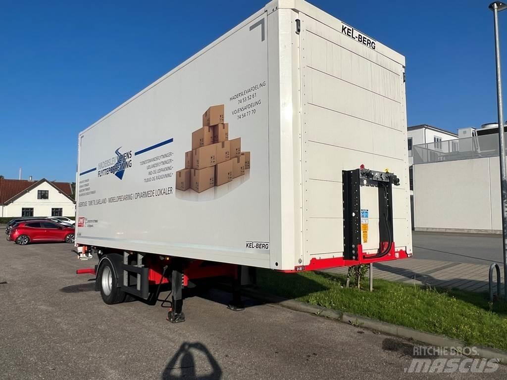 Kel-Berg 7,5m Semi-Reboques Caixa Fechada