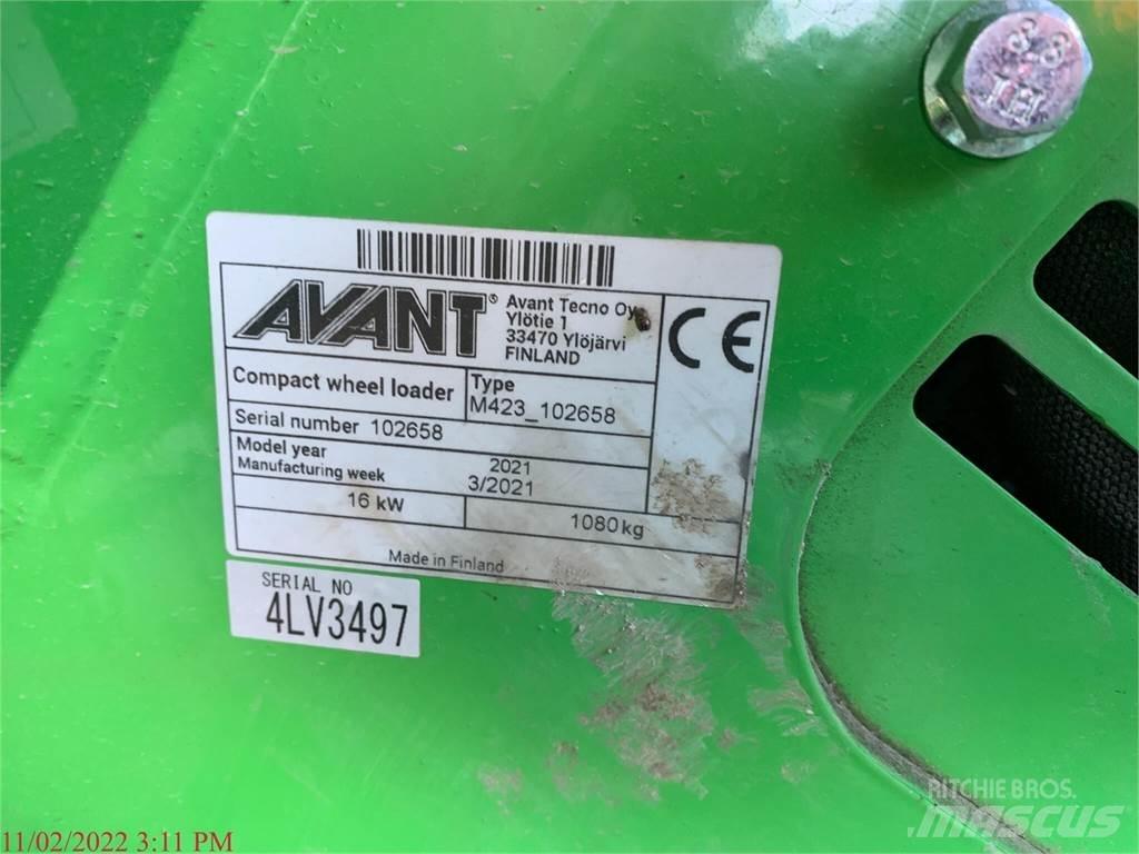 Avant 423 Carregadeiras de rodas