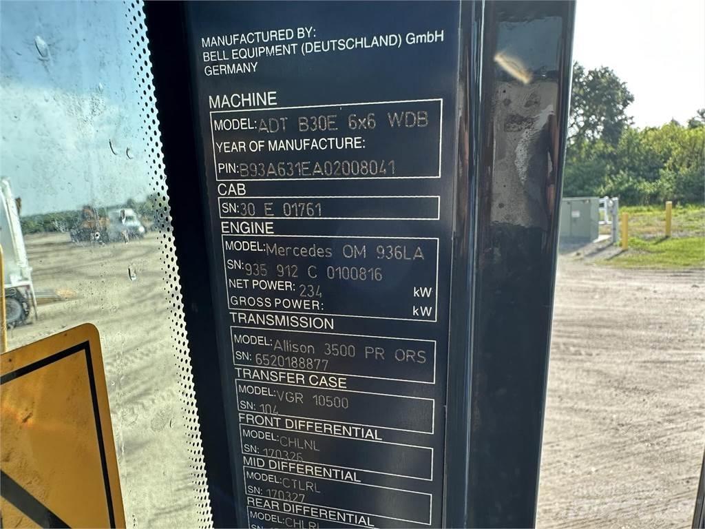 Bell B30E Caminhões articulados
