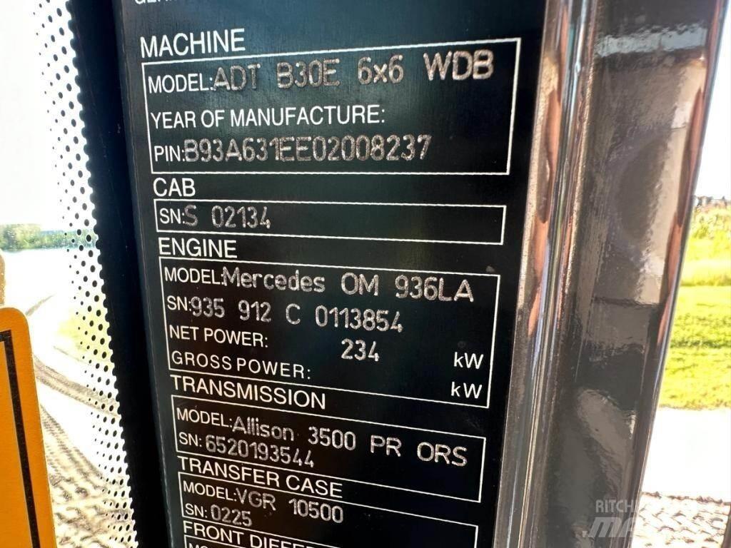 Bell B30E Caminhões articulados