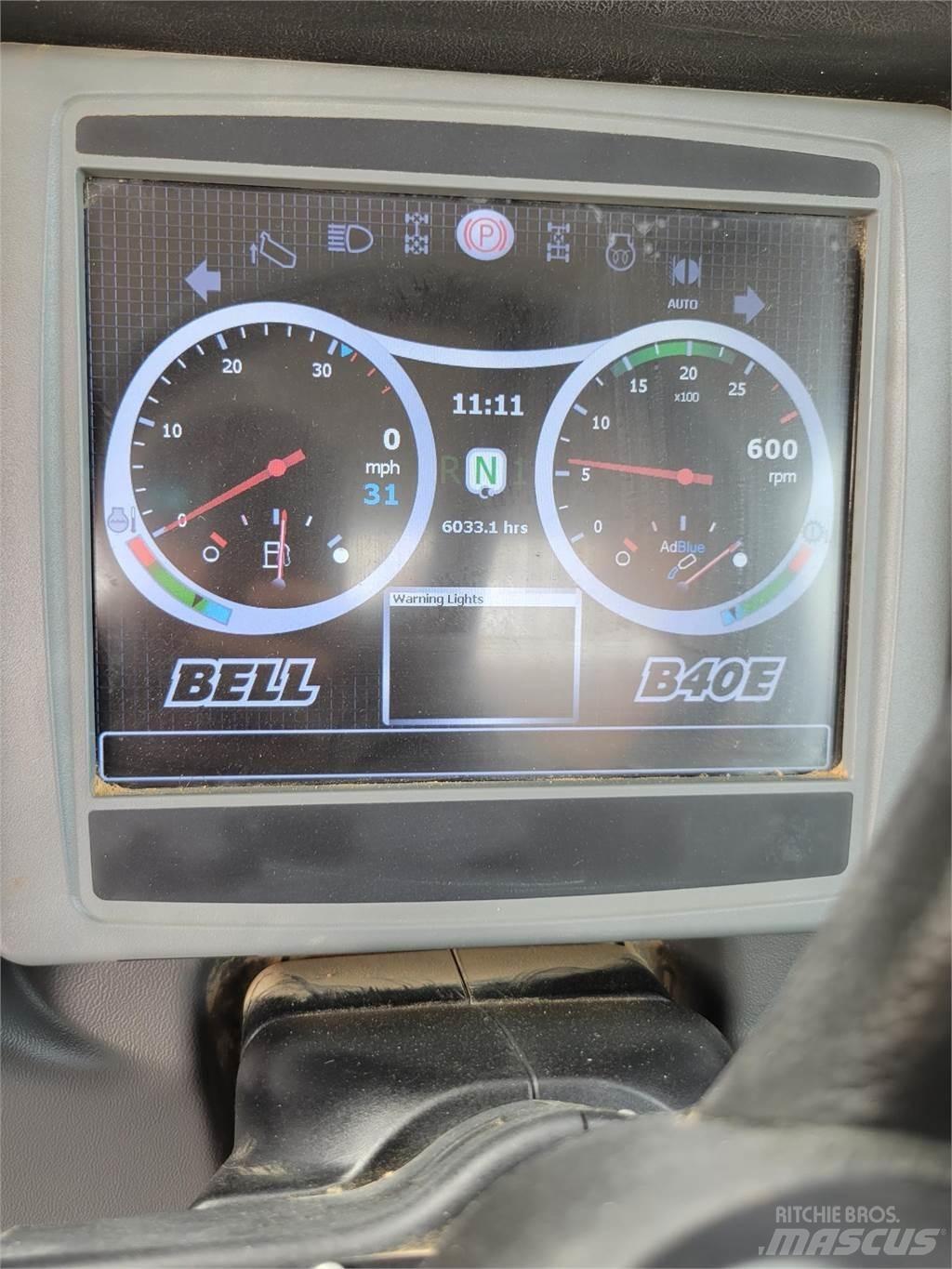 Bell B40E Caminhões articulados