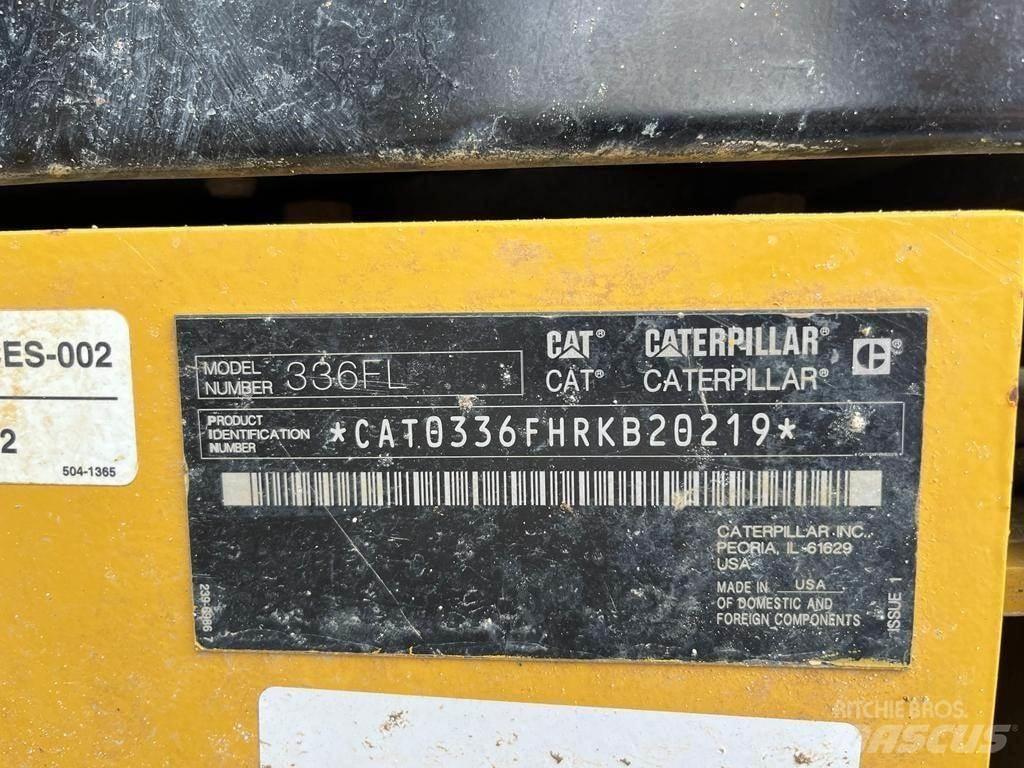 CAT 336FL Escavadeiras de esteiras
