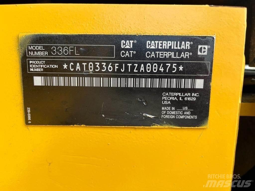 CAT 336FL Escavadeiras de esteiras