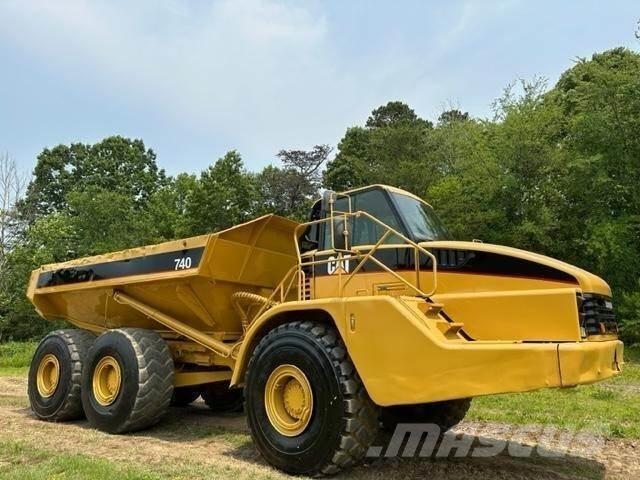 CAT 740 Caminhões articulados