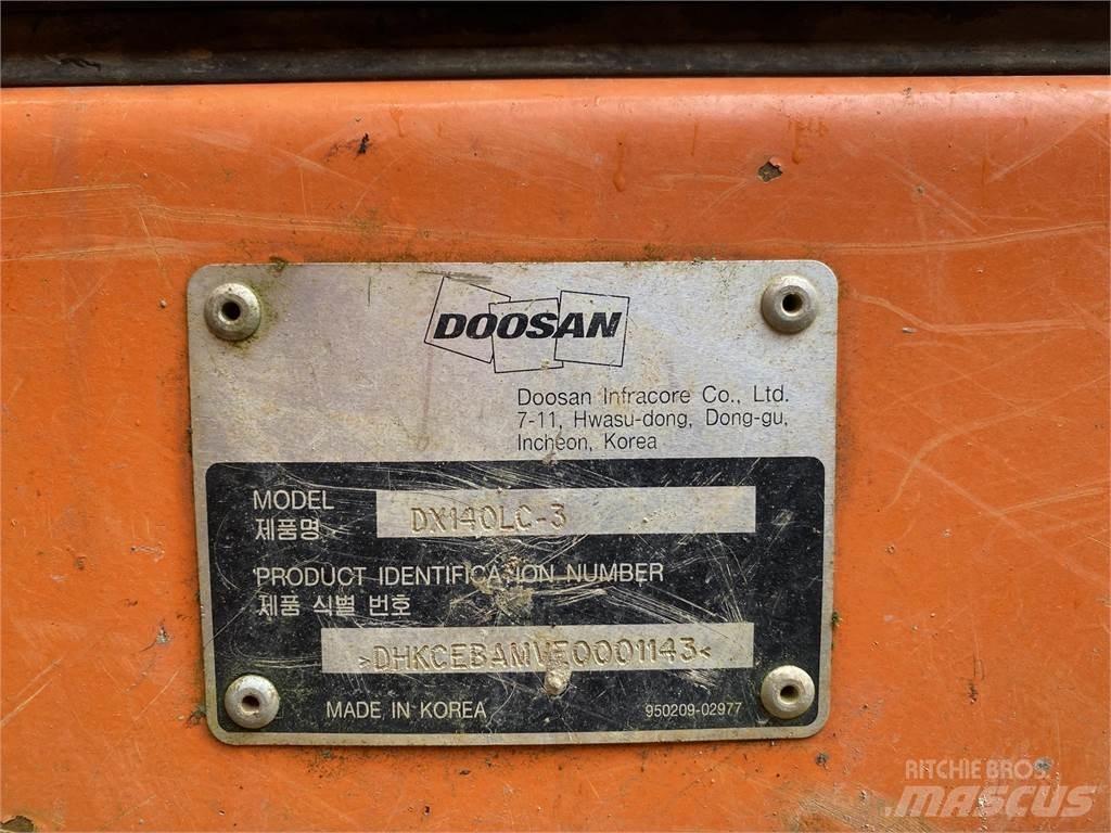 Doosan DX140 LC-3 Escavadeiras de esteiras
