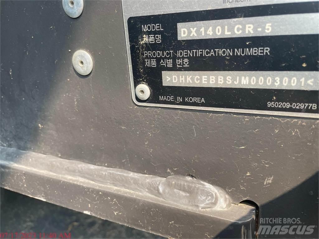 Doosan DX140 LC-5 Escavadeiras de esteiras