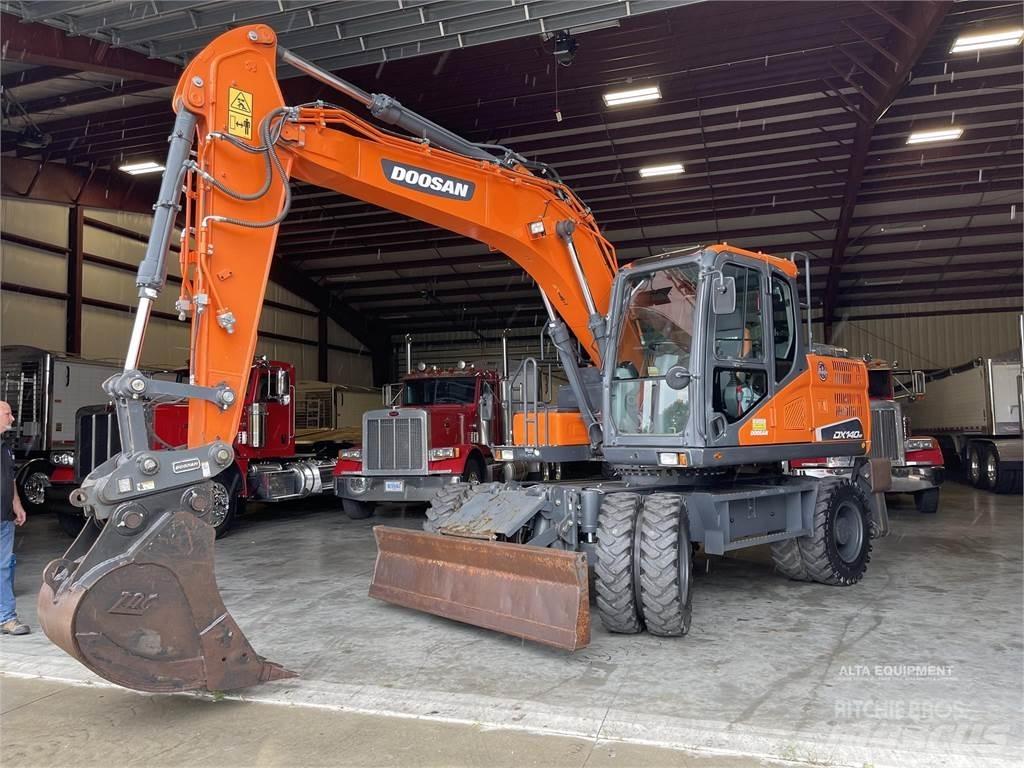 Doosan DX140W-5 Escavadoras de rodas