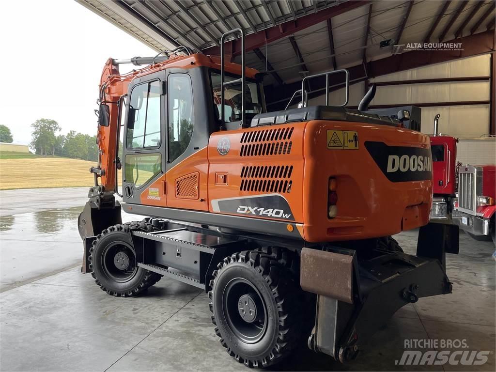 Doosan DX140W-5 Escavadoras de rodas