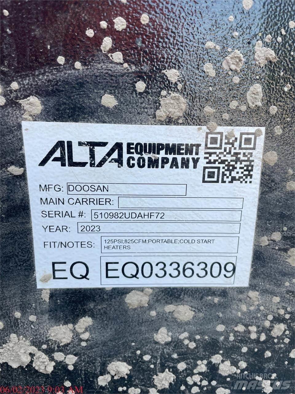 Doosan XP825 Compressores