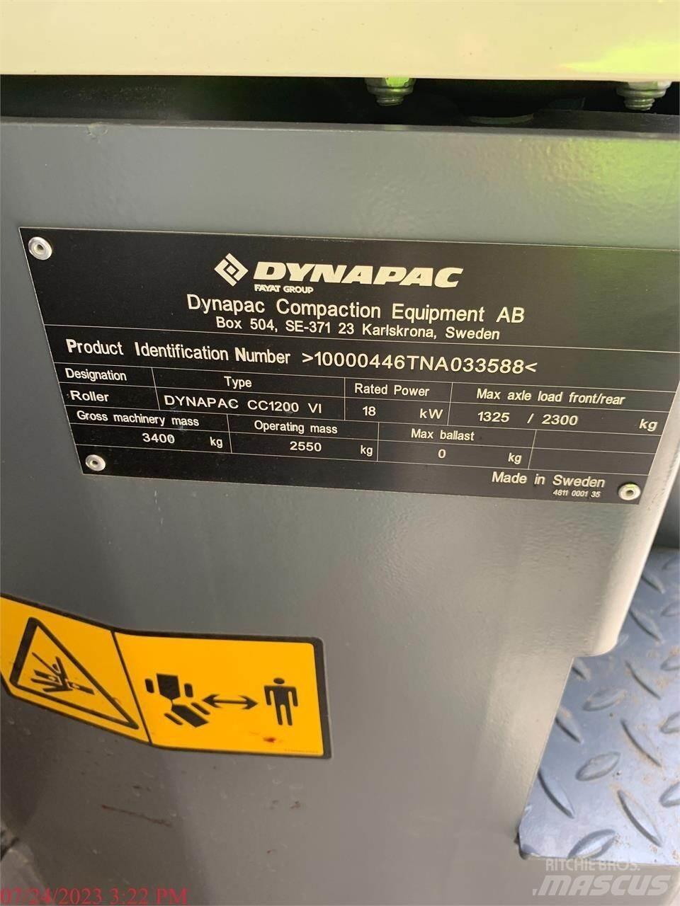Dynapac CC1200 VI Cilindros Compactadores tandem