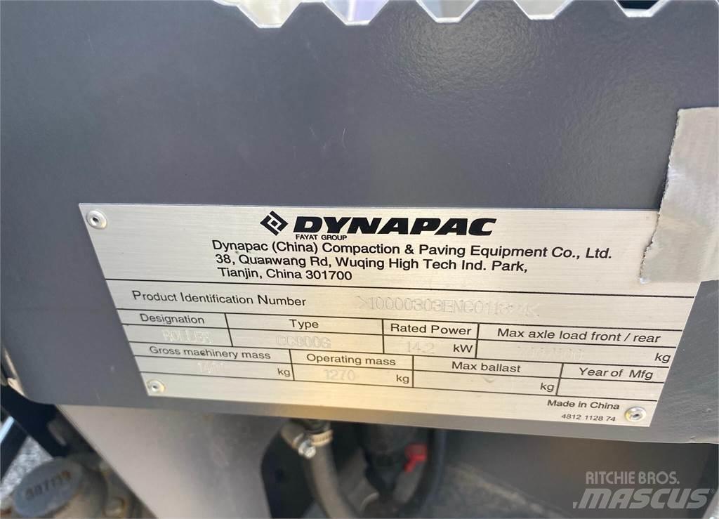 Dynapac CC900G Cilindros Compactadores tandem
