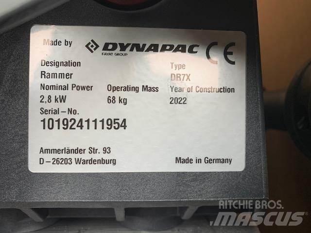 Dynapac DR7X Cilindros rebocados vibratórios
