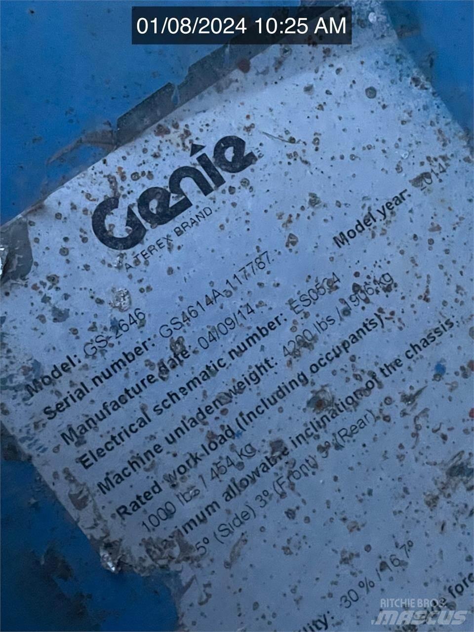 Genie GS2646 Elevadores de tesoura