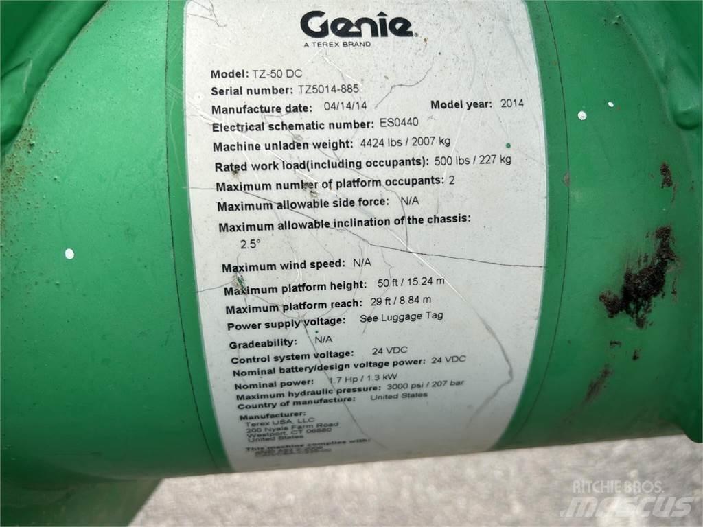 Genie TZ50 Plataformas aéreas montadas em atrelados
