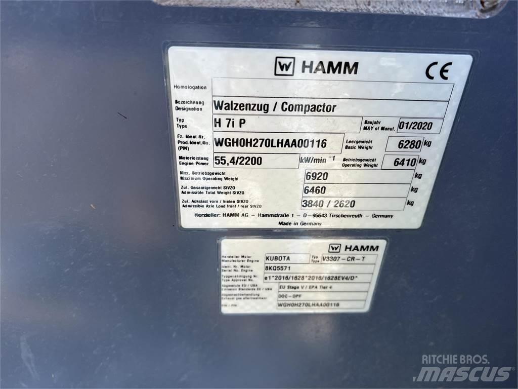 Hamm H7IP Compactadoras de lixo