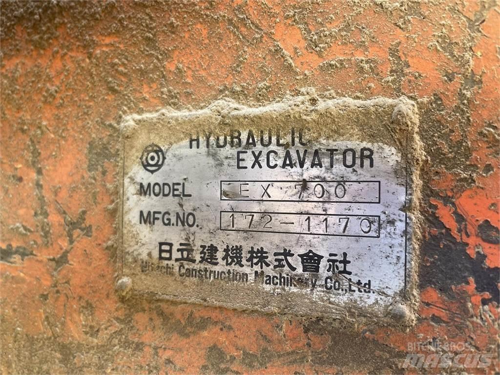 Hitachi EX700 Escavadeiras de esteiras
