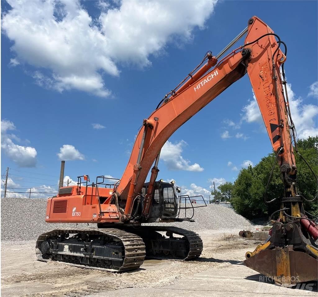 Hitachi EX750-5 Escavadeiras de esteiras