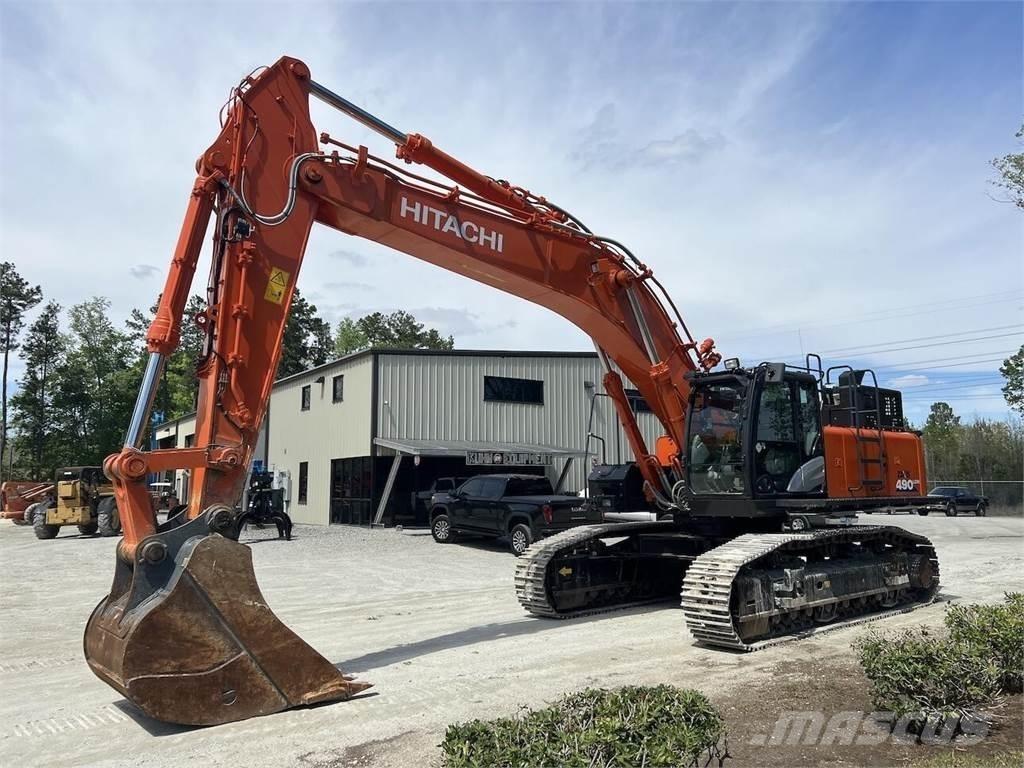 Hitachi ZX490 LCH-6 Escavadeiras de esteiras