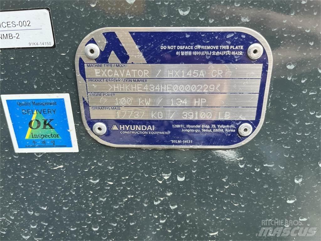 Hyundai HX145A LCR Escavadeiras de esteiras