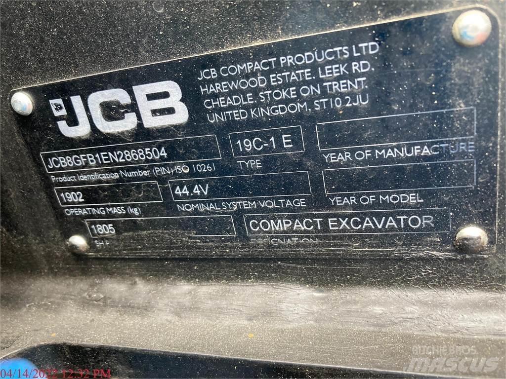JCB 19C-1E Miniescavadeiras