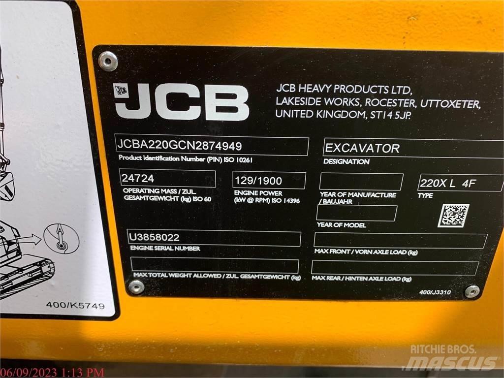 JCB 220X Escavadeiras de esteiras