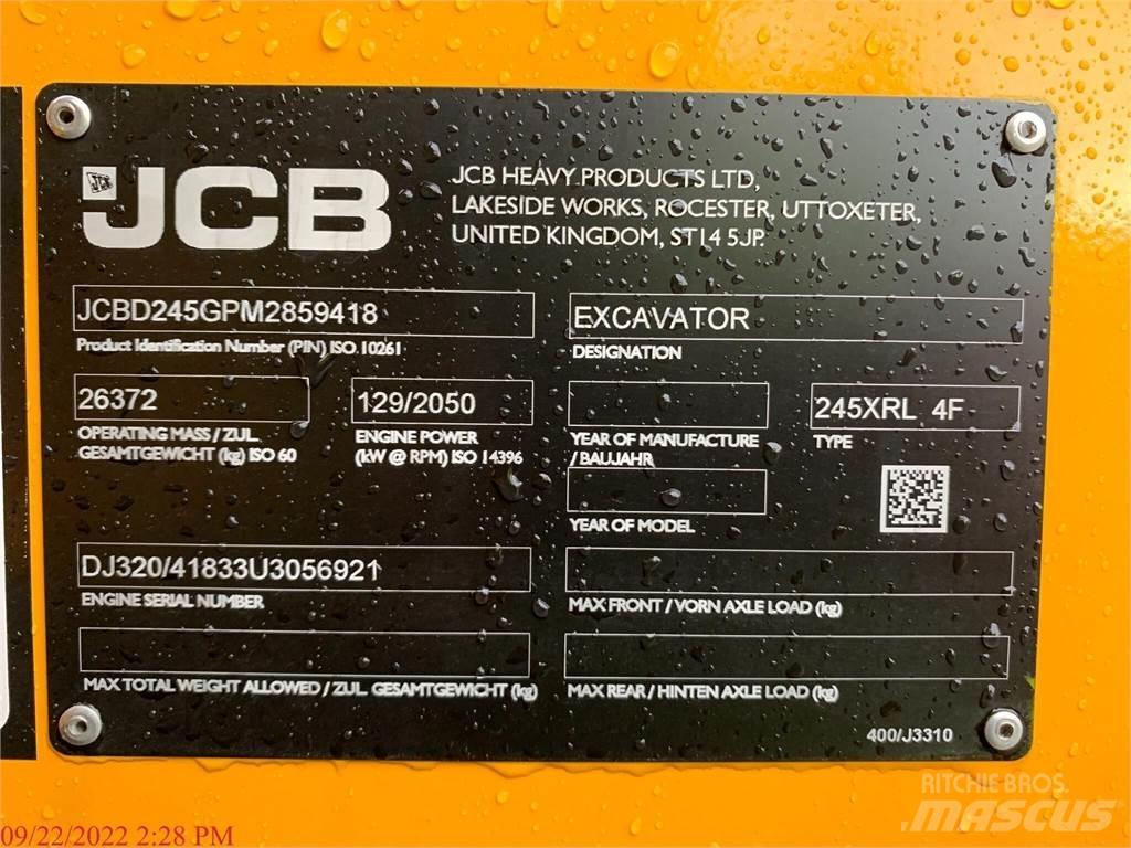 JCB 245XR Escavadeiras de esteiras
