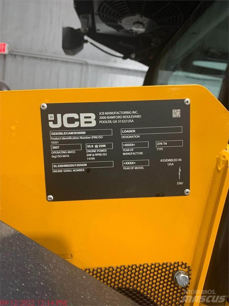 JCB 270 Minicarregadeiras