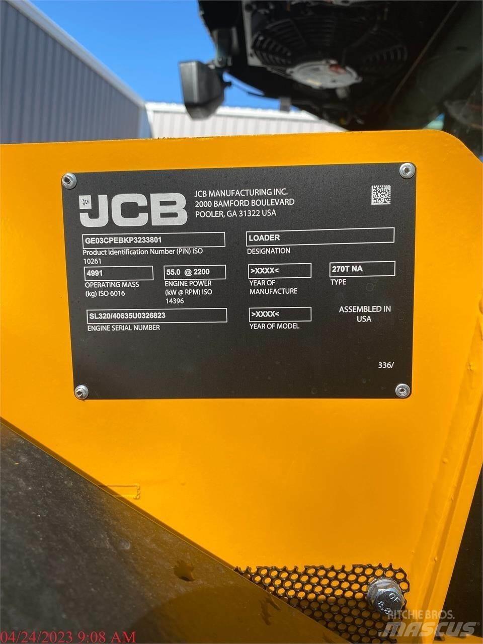 JCB 270T Minicarregadeiras
