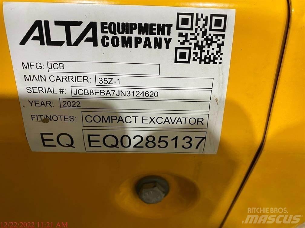 JCB 35Z-1 Miniescavadeiras