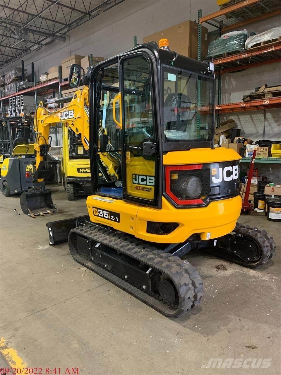 JCB 35Z-1 Miniescavadeiras