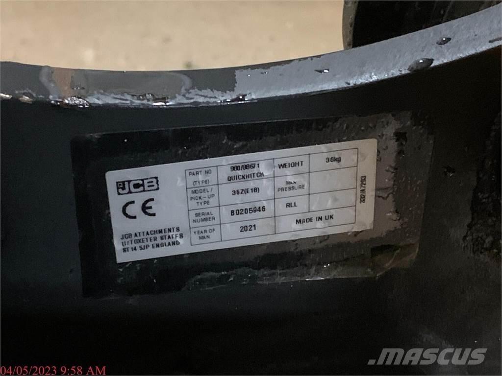 JCB 35Z-1 Miniescavadeiras