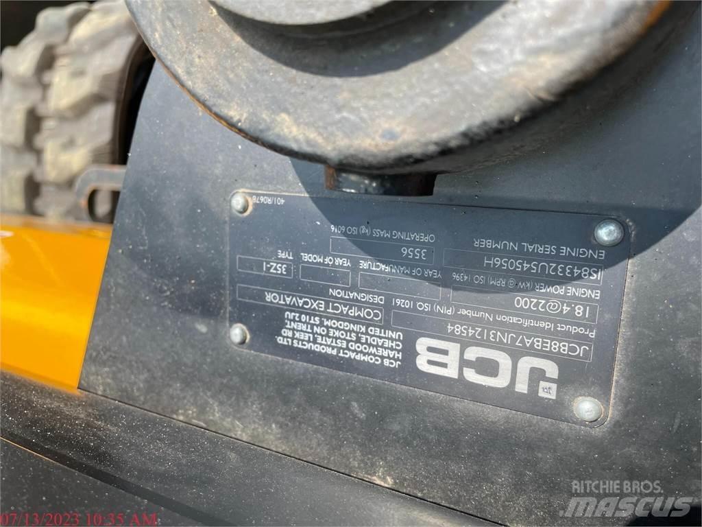 JCB 35Z-1 Miniescavadeiras