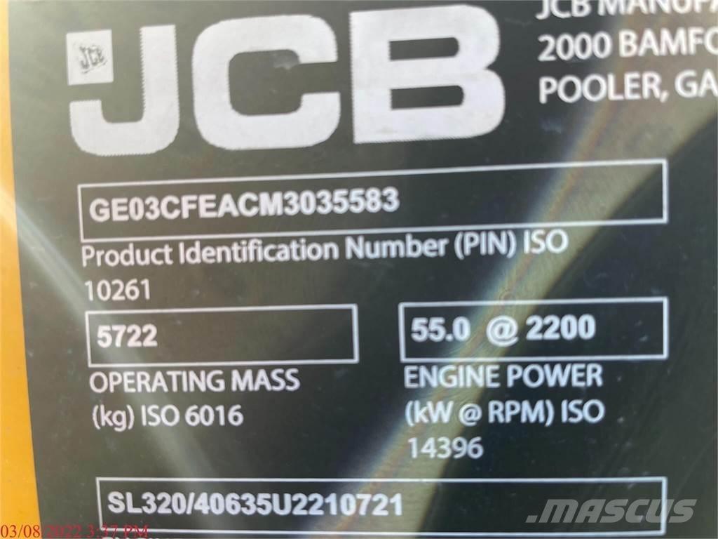 JCB 3TS-8T Minicarregadeiras