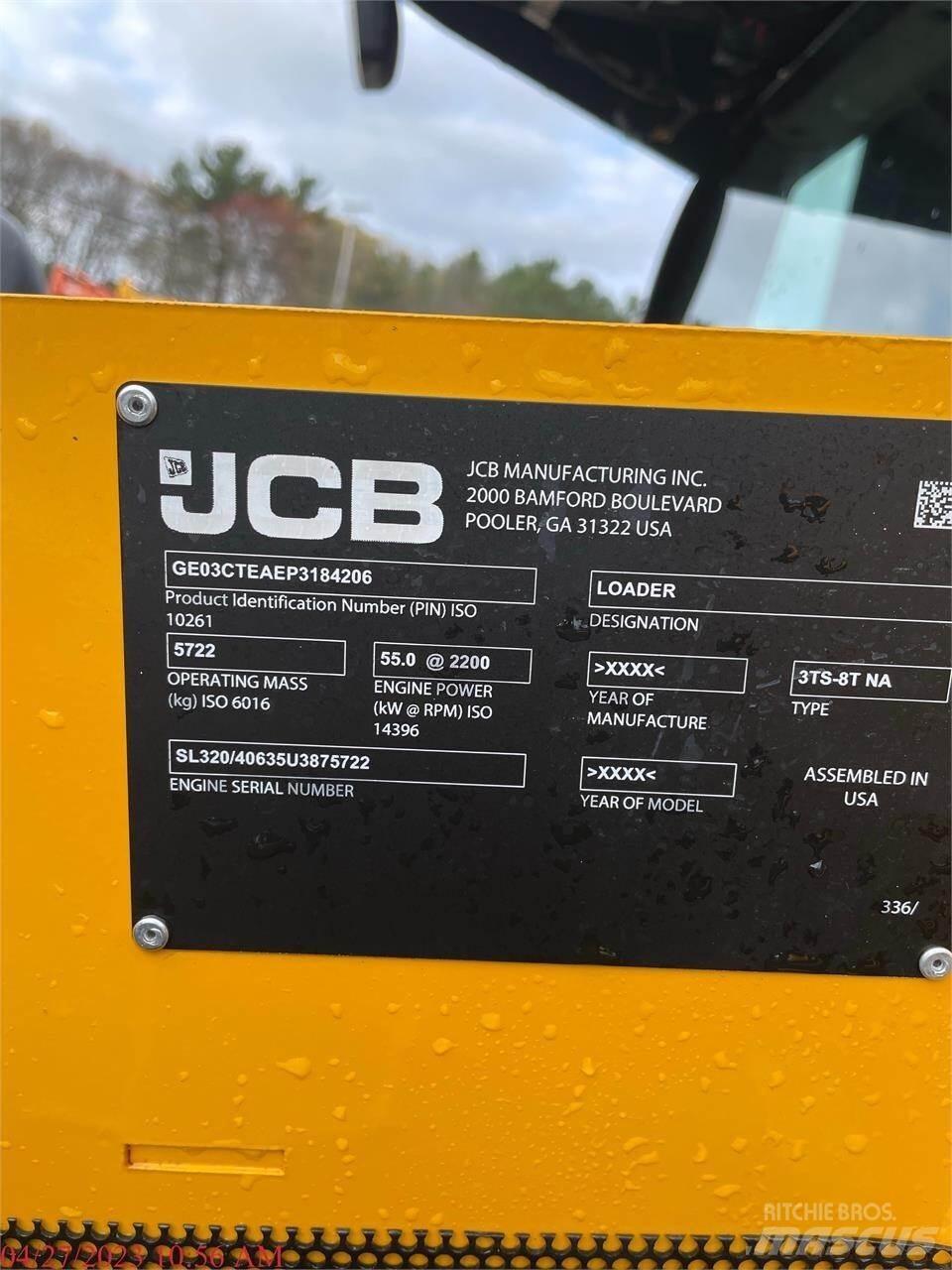 JCB 3TS-8T Minicarregadeiras