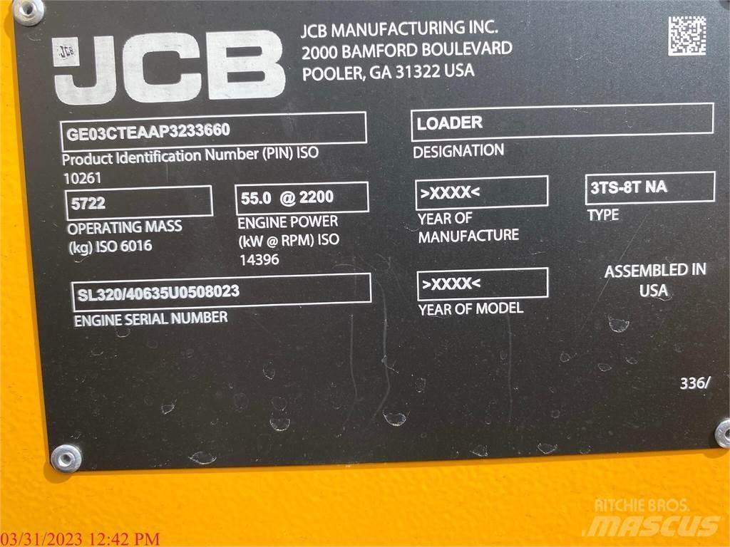 JCB 3TS-8T Minicarregadeiras
